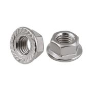 Гайка шестигранная с фланцем М6 DIN 6923 цинк. (пакет) (уп.40шт) Tech-Krep/Zitar 141608