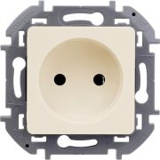 Розетка 1-м СП Inspiria 16А IP20 250В 2P механизм сл. кость IEK 673711